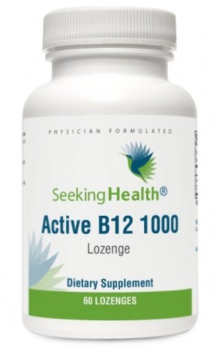 Methyl B12 1000 (formerly Active B12 1000) - 60 Lozenges - Seeking Health by Seeking Health