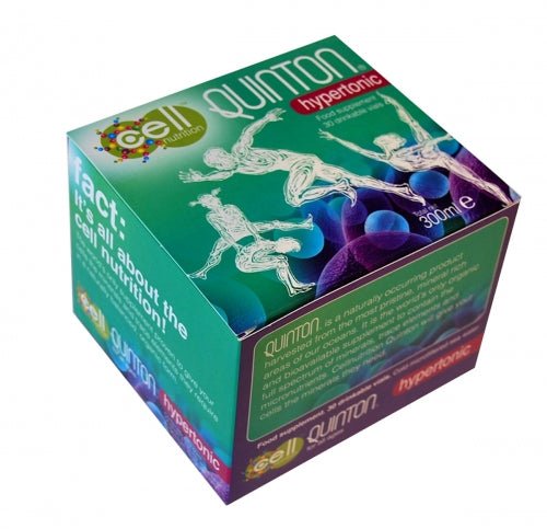 Quinton Plasma Hypertonic, 30 x 10ml vials (300ml) Quicksilver by Quicksilver