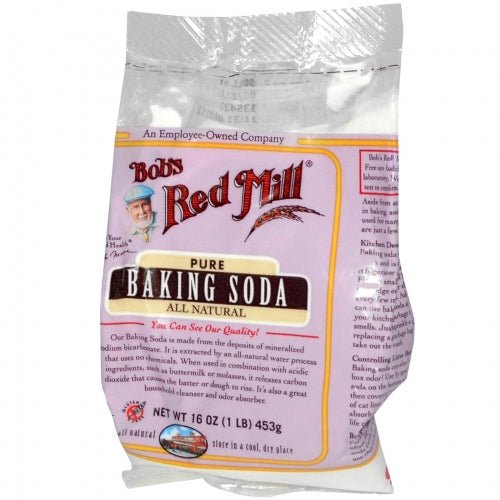 Baking Soda, Sodium Bicarbonate 16 oz (453 g), Bob's Red Mill by Nature's Balance