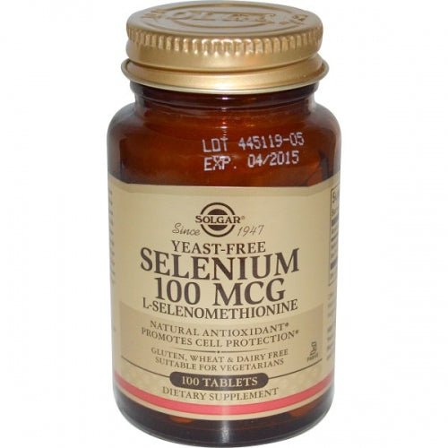 Selenium 100mcg 100 tabs (Yeast - free) - Solgar by Solgar