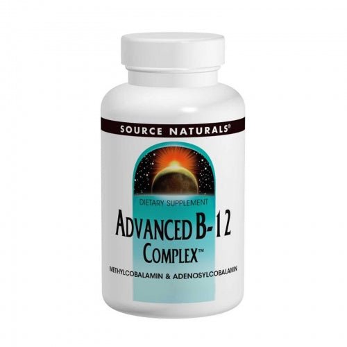 Advanced B - 12 / B12 Complex, 5 mg, 60 Lozenges - Source Naturals by Source Naturals