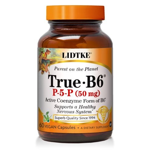 True B6 P5P (P - 5 - P) - 60 Caps - Lidtke by Lidtke