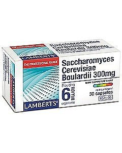 Saccharomyces Cerevisiae Boulardii 300mg - 30 Capsules - Lamberts by Lamberts