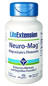 Magnesium L - Threonate - Neuro - Mag - 90 Veg Caps - Life Extension by Life Extension