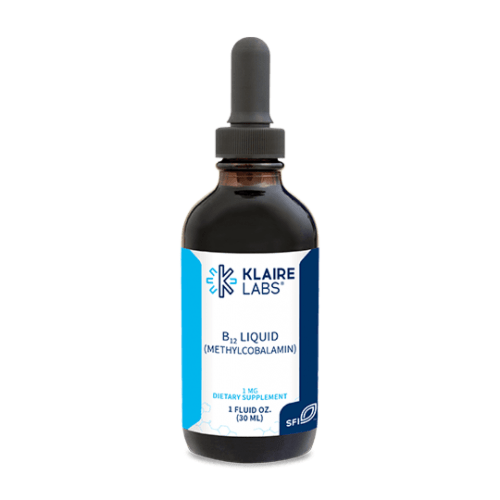 B12 Liquid (Methylcobalamin) 1mg, 30ml Klaire Labs by Klaire Labs