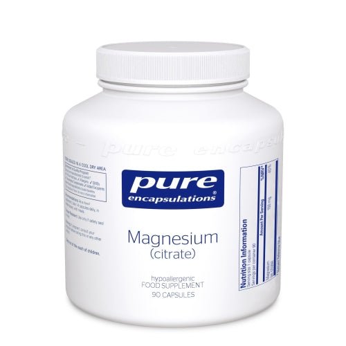 Magnesium (citrate) 150 mg 90 vcaps - Pure Encapsulations by Pure Encapsulations