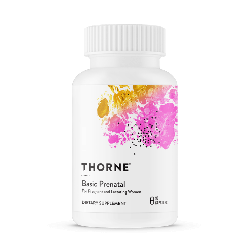 Basic Prenatal 90 Veg Caps Thorne by Thorne