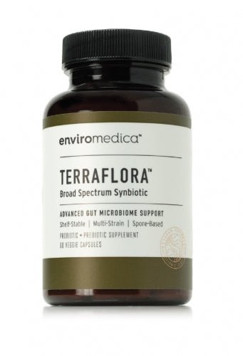 Terraflora Daily Care - Broad Spectrum Synbiotic (soil based / SBO) - 60 Capsules - Enviromedica by Enviromedica