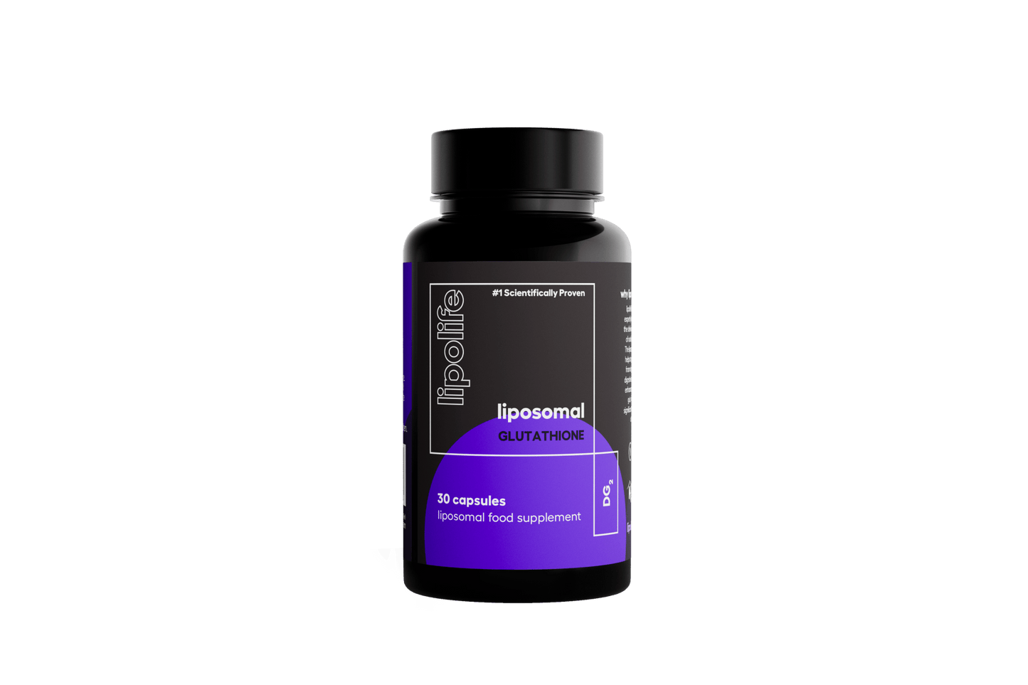Liposomal Glutathione Capsules (30's) - lipolife by Lipolife