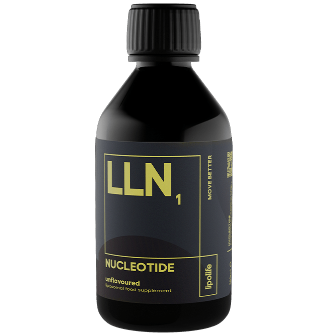 LLN1 Liposomal Nucleotide Complex 150ml liquid (Blueberry & Blackcurrant flavour) – lipolife by Lipolife