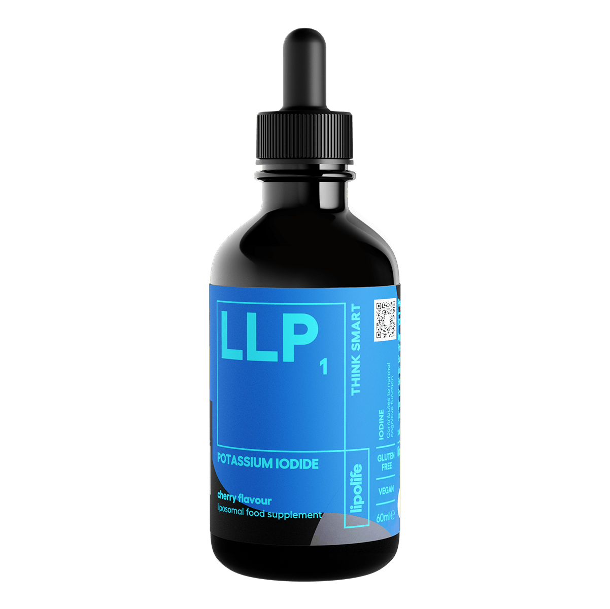 LLP1 Liposomal Potassium Iodide (cherry) 60ml - Lipolife by Lipolife