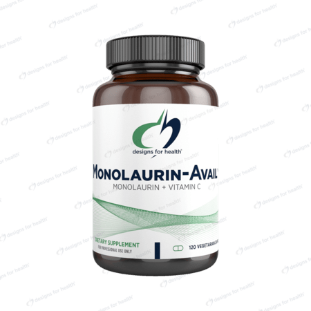 Monolaurin - Avail 120 capsules - Designs for Health by Designs for Health