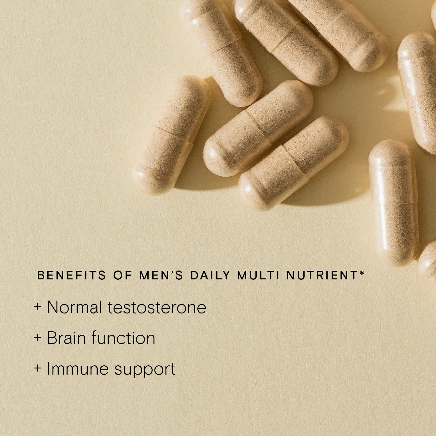 Daily Multi Nutrient for Men - 60 Capsules - Wild Nutrition by Wild Nutrition
