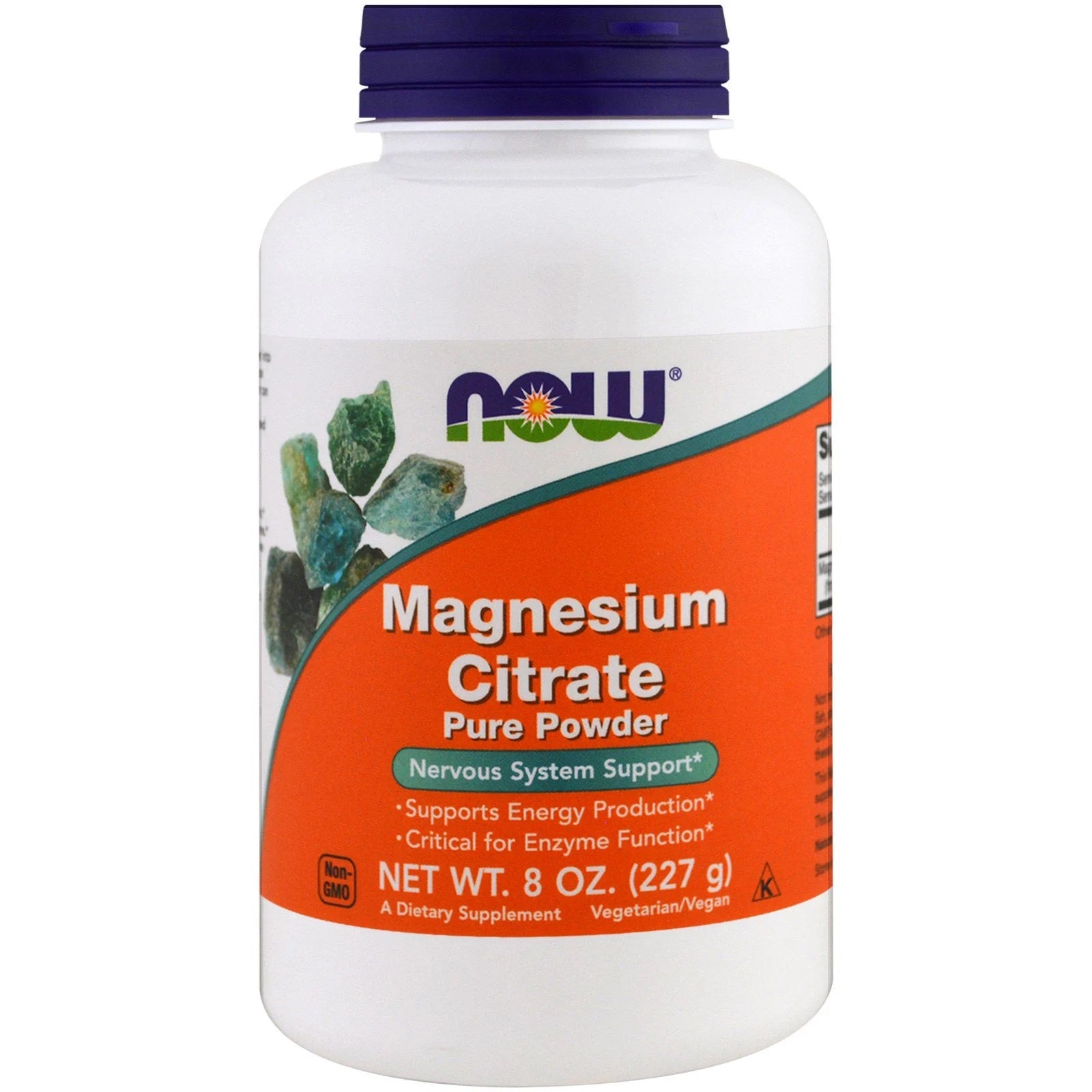 Magnesium Citrate Pure Powder 227g - Now Foods by Now Foods