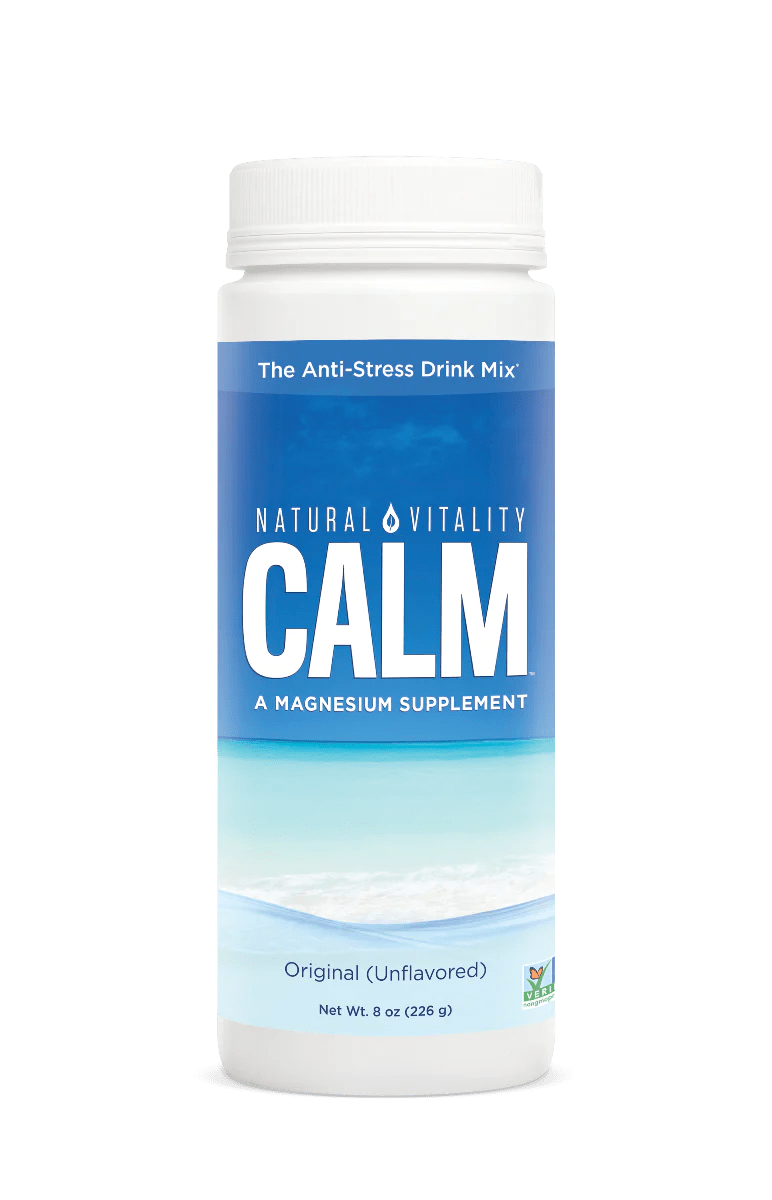 CALM, The Anti - Stress Drink Mix, Original (Unflavoured), 226 g - Natural Vitality by Natural Vitality