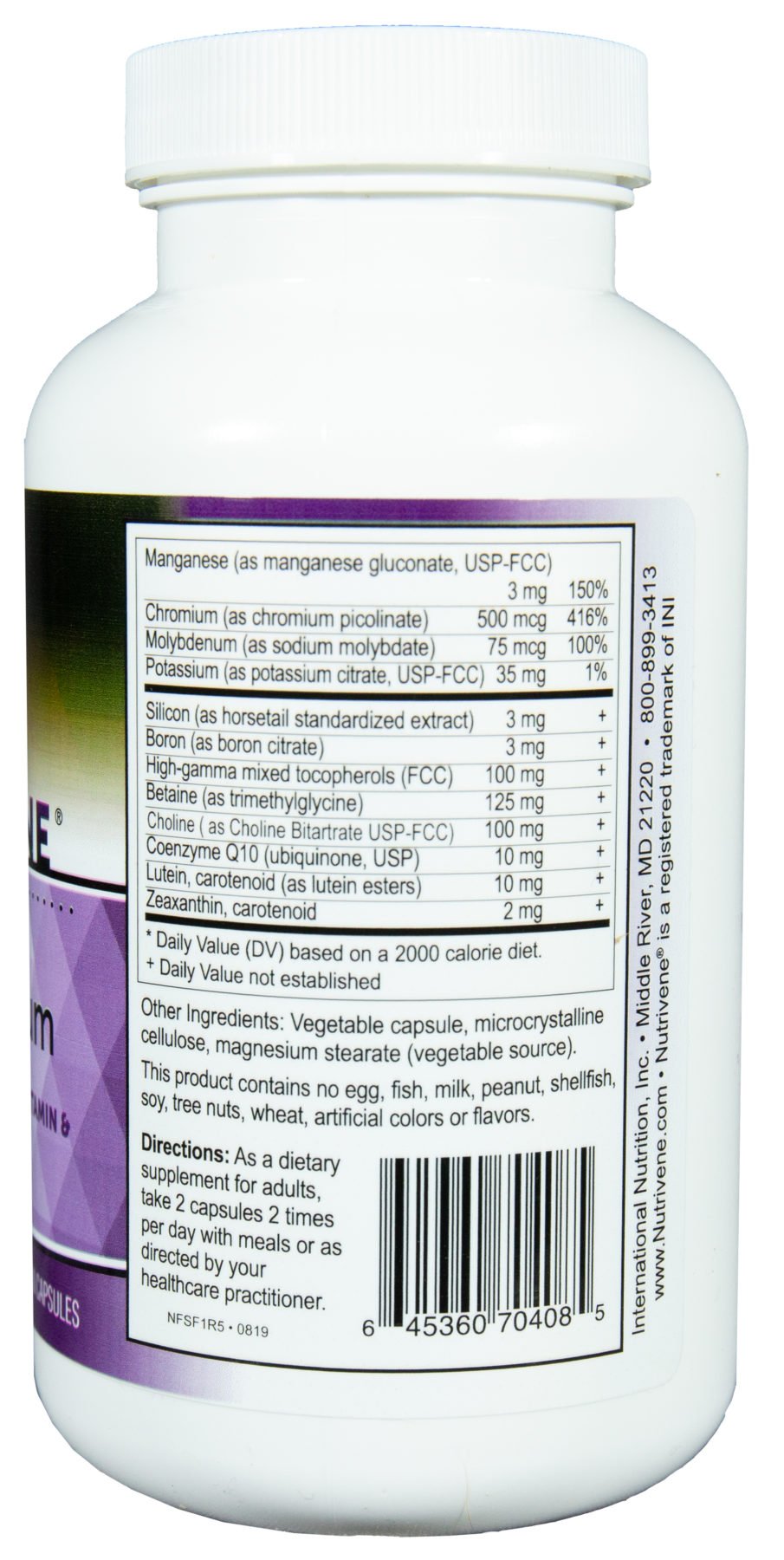 Full Spectrum Formula - 120 Caps – Nutrivene by Nutrivene