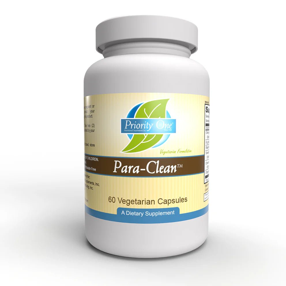 Para - Clean - 60 Vegetarian Capsules - Priority One by Priority One Vitamins