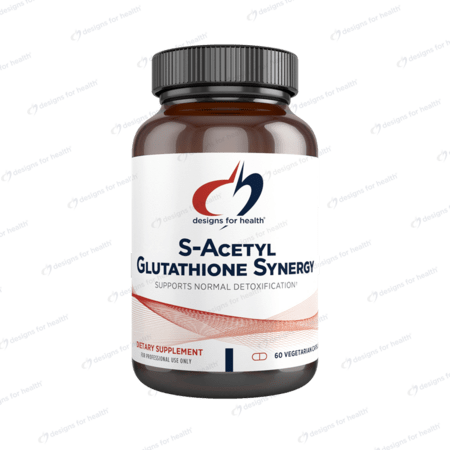 S - Acetyl Glutathione Synergy 60 Capsules - Designs for Health by Designs for Health