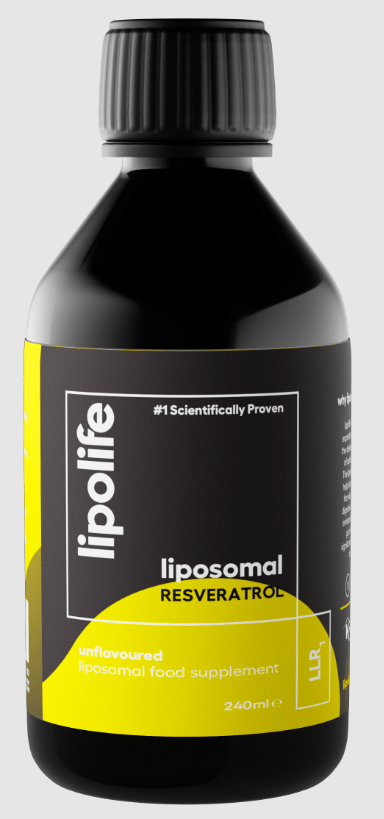 LLR1 Liposomal Resveratrol 240ml - Lipolife by Lipolife
