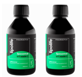 LVC2 Liposomal Vitamin C (SF) 240ml – Lipolife (DOUBLE PACK) by Lipolife