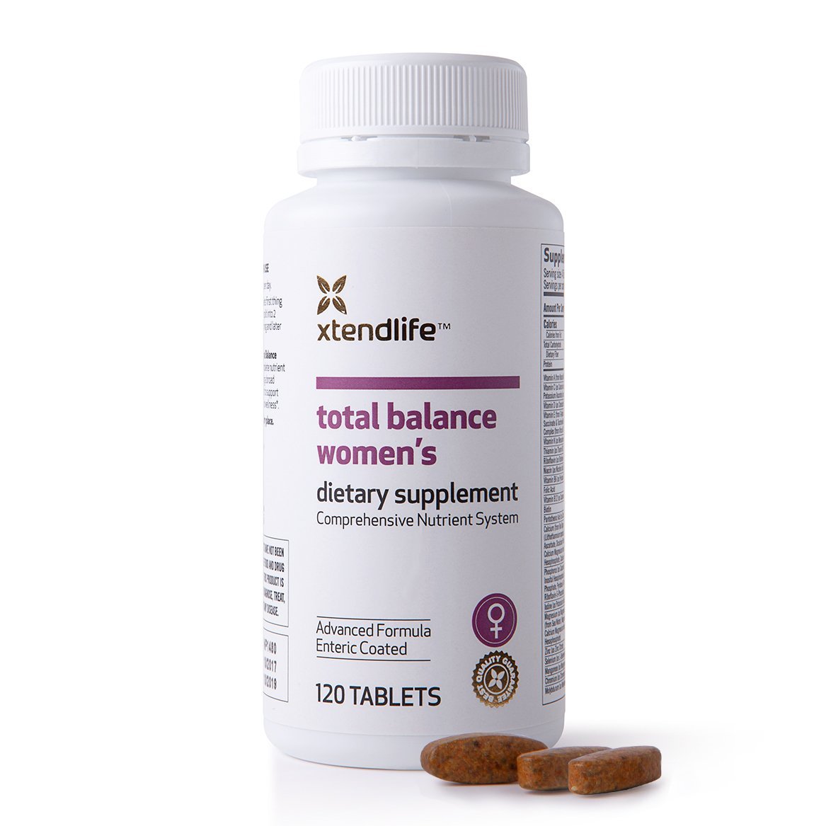 Total Balance Women’s (120 tabs) – xtendlife - BBE 31/03/2026 by Xtendlife