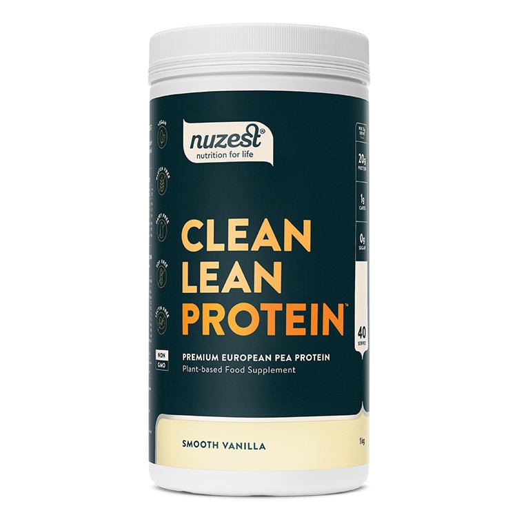 Clean Lean Protein Smooth Vanilla – 1kg, 40 Servings – Nuzest by Nuzest