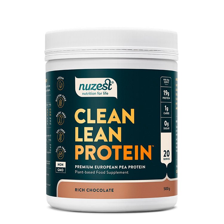 Clean Lean Protein Rich Chocolate – 500g, 20 Servings – Nuzest by Nuzest