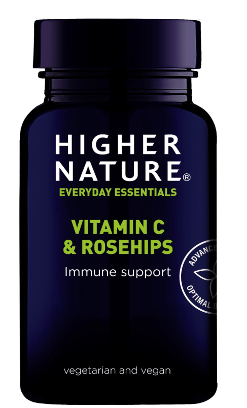 Vitamin C &amp; Rosehips (formerly known as Rosehips) 180 Tablets - Higher Nature by Higher Nature