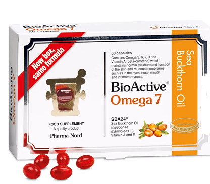 Omega 7 Sea Buckthorn Oil (60 capsules) - Pharma Nord by PharmaNord