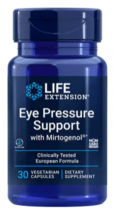 Eye Pressure Support with Mirtogenol (30 Capsules) - Life Extension by Life Extension