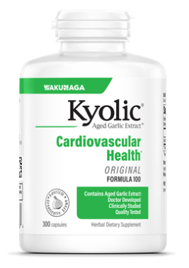 Aged Garlic Extract, Cardiovascular, Formula 100, 300 Capsules - Kyolic by Kyolic