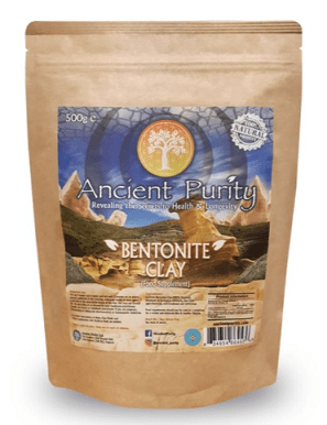 Organic Bentonite Clay (500g) Ancient Purity by Ancient Purity