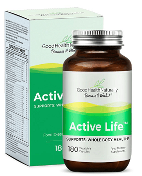 Active Life - 180 capsules - Good Health Naturally by Good Health Naturally