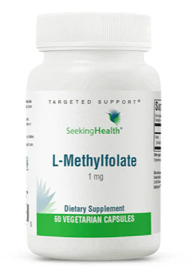 L - Methylfolate 1mg (60 capsules) - Seeking Health by Seeking Health