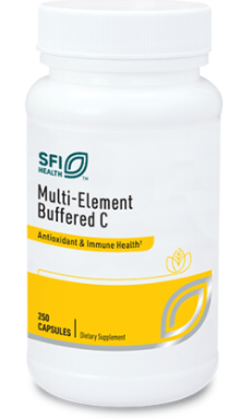 Multi - Element Buffered C (250 Veg Caps) - SFI Health by Klaire Labs
