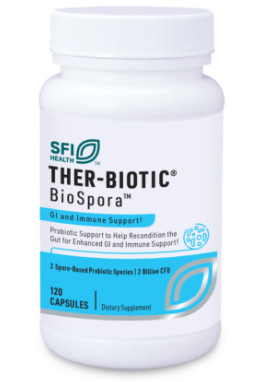 Ther - Biotic Biospora (120 Veg Caps) - SFI Health by Klaire Labs