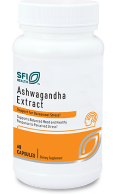 Ashwagandha Extract (60 Capsules) - SFI Health by Klaire Labs