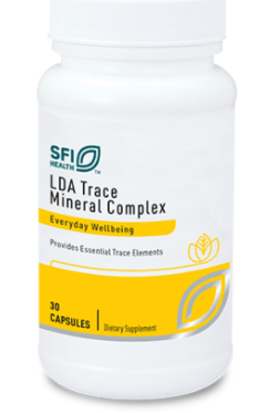 LDA Trace Mineral Complex (30 Capsules) - SFI Health by Klaire Labs