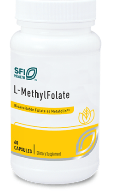L - MethylFolate (5 - MTHF), 60 Capsules - SFI Health by Klaire Labs
