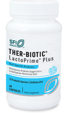 Ther - Biotic Lactoprime Plus (60 Capsules) - SFI Health by Klaire Labs