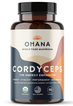 Cordyceps 90 Caps (525mg) - Ohana by Aloha Medicinals