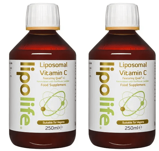 LVC2 Liposomal Vitamin C (SF) 240ml – Lipolife (DOUBLE PACK) by Lipolife
