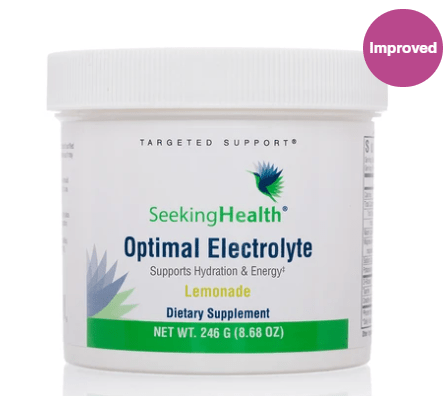 Optimal Electrolyte Powder (Lemonade) 167g - Seeking Health by Seeking Health