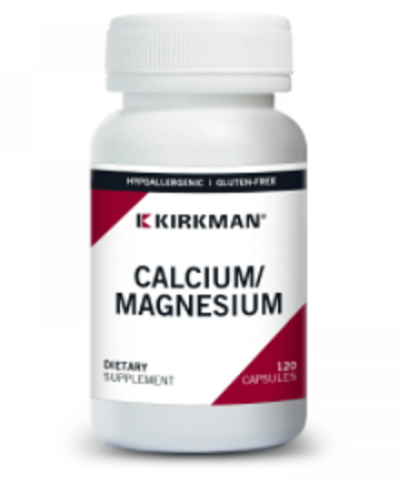 Calcium/Magnesium 120 capsules - Kirkman Labs (Hypoallergenic) by Kirkman Laboratories