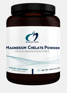 Magnesium Glycinate Powder (150g) - Designs for Health by Designs for Health