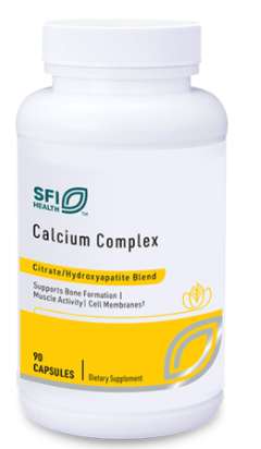 Calcium Complex (90 Capsules) - SFI Health by Klaire Labs