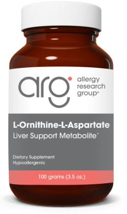 L - Ornithine - L - Aspartate (100g) - Allergy Research Group by Allergy Research Group