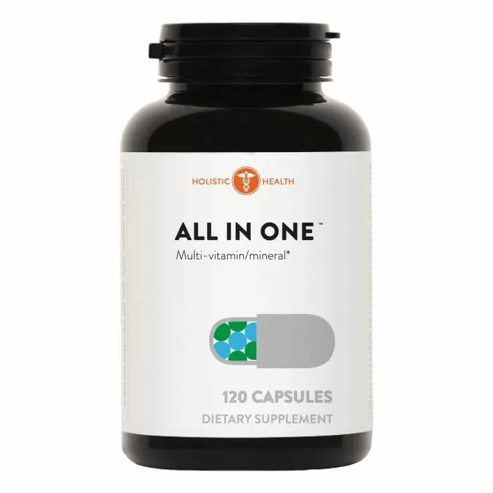 All in One Multi - Vitamin / Mineral 120 Capsules Holistic Health by Holistic Health International LLC