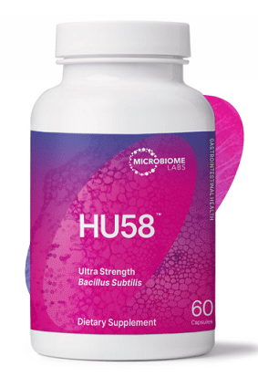 HU58 High Potency Bacillus Subtilis, 60 caps - Microbiome Labs by Microbiome Labs