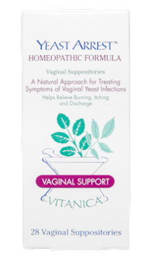 Yeast Arrest - Vaginal Support - 28 Vaginal Suppositories - Vitanica by Vitanica